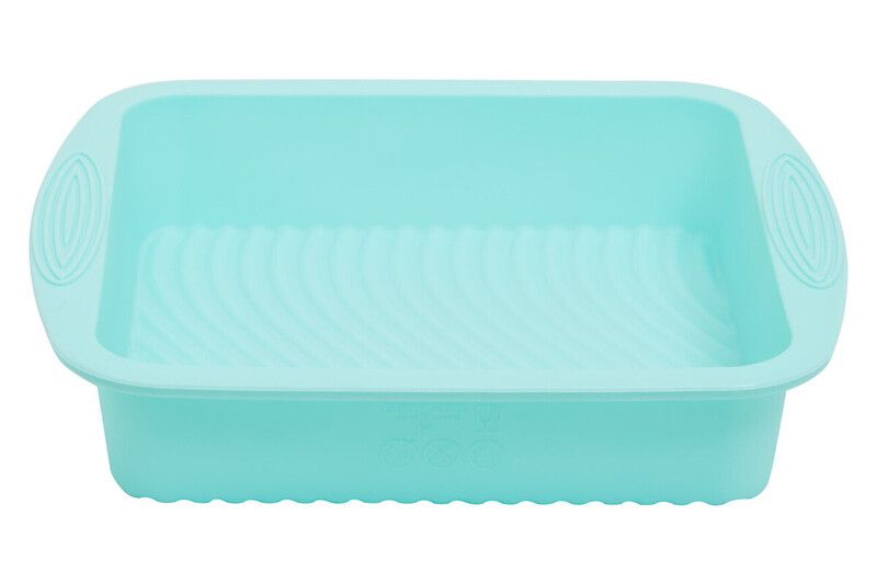 Zing Pastel Green Square Cake Mould - Green - Image 1