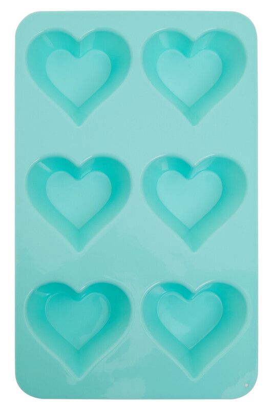 Zing Pastel Green Heart Shape Cake Mould - Green - Image 1