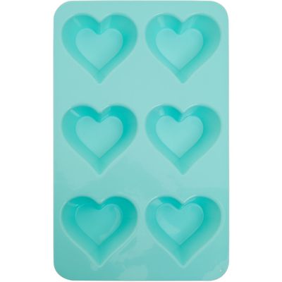 Zing Pastel Green Heart Shape Cake Mould - Green - Thumbnail 2