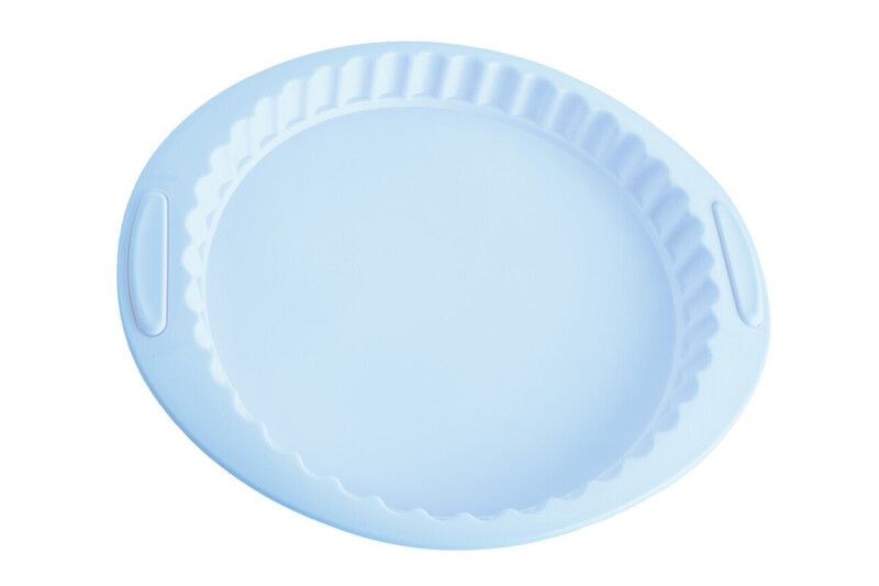 Zing Pastel Blue Pie or Flan Mould - Blue - Image 1