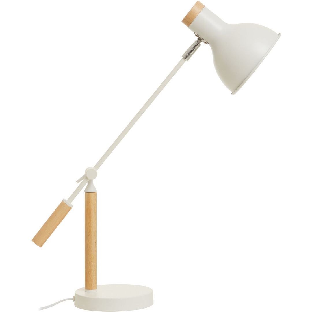 Stockholm Matte White Table Lamp - White - Image 1