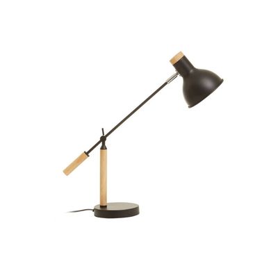 Stockholm Matte Black Table Lamp - Black