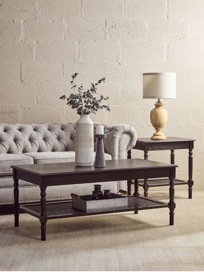 Heritage Black Coffee Table - Black