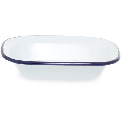 From Scratch 18cm Rectangular Pie Dish - White