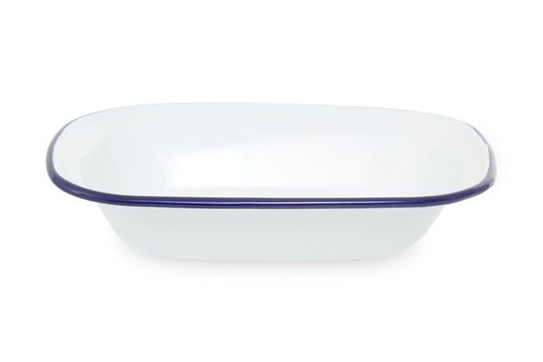 From Scratch 24cm Rectangular Pie Dish - White