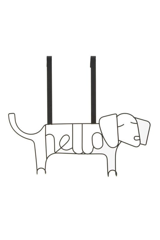 Kirby Black Sausage Dog Hanger - Black - Image 1