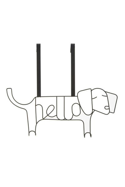 Kirby Black Sausage Dog Hanger - Black