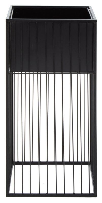 Alden Floor Standing Planter - Black - Image 1