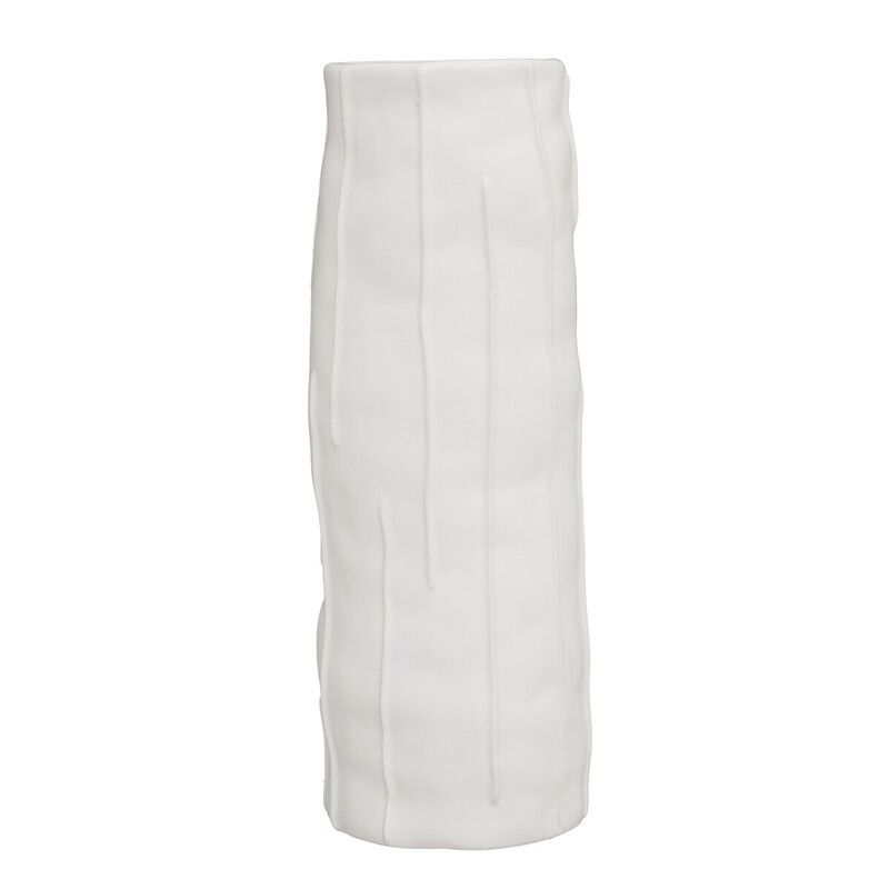Chiara Medium Natural Sand Effect Vase - Dolomite 100% - Image 1