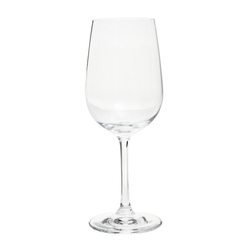 Ada Set of Four Crystal Wine Glasses - Transparent - Image 1