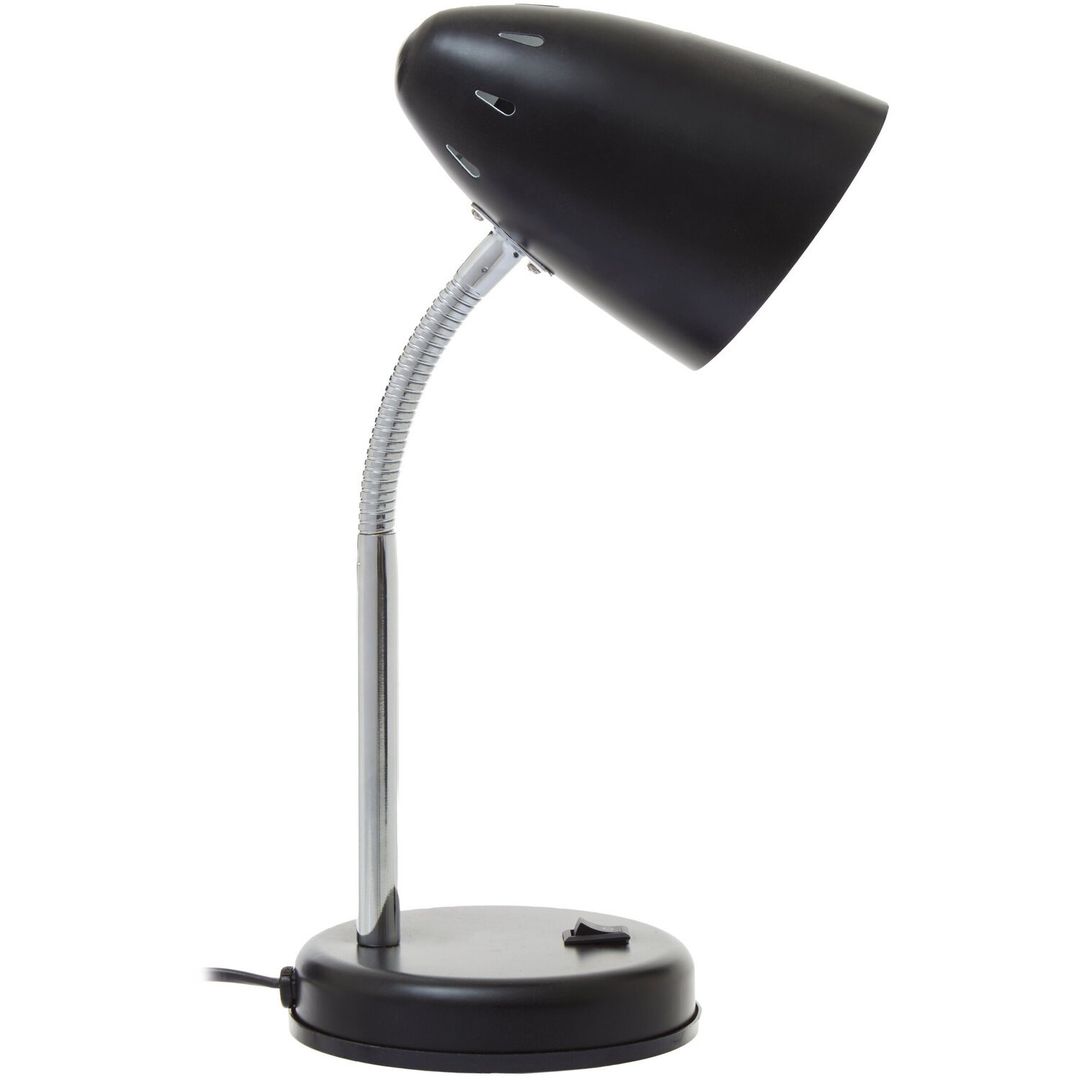Flexi Matte Black Desk Lamp - Black - Image 1