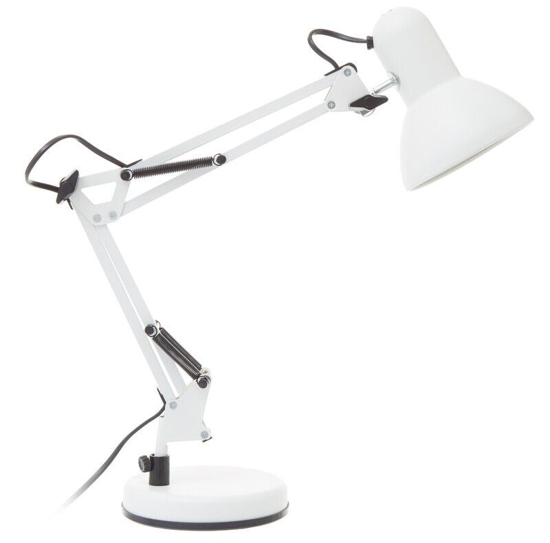 Payton Studio Matte White Metal Lamp - Image 1