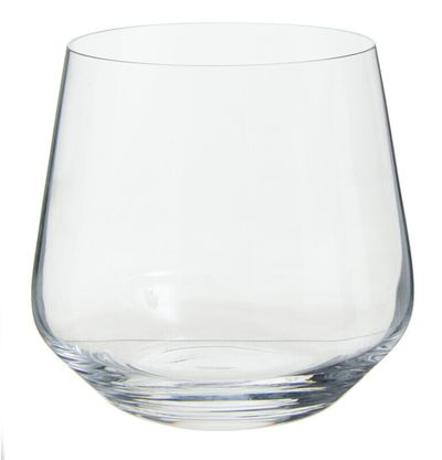 Ada Set of 4 large Crystal Tumblers - Transparent