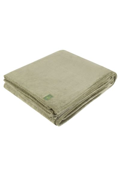 Extra Soft Warm Large Luxury Thermal Fleece Throw Blanket - 180 x 200 cm - Sage