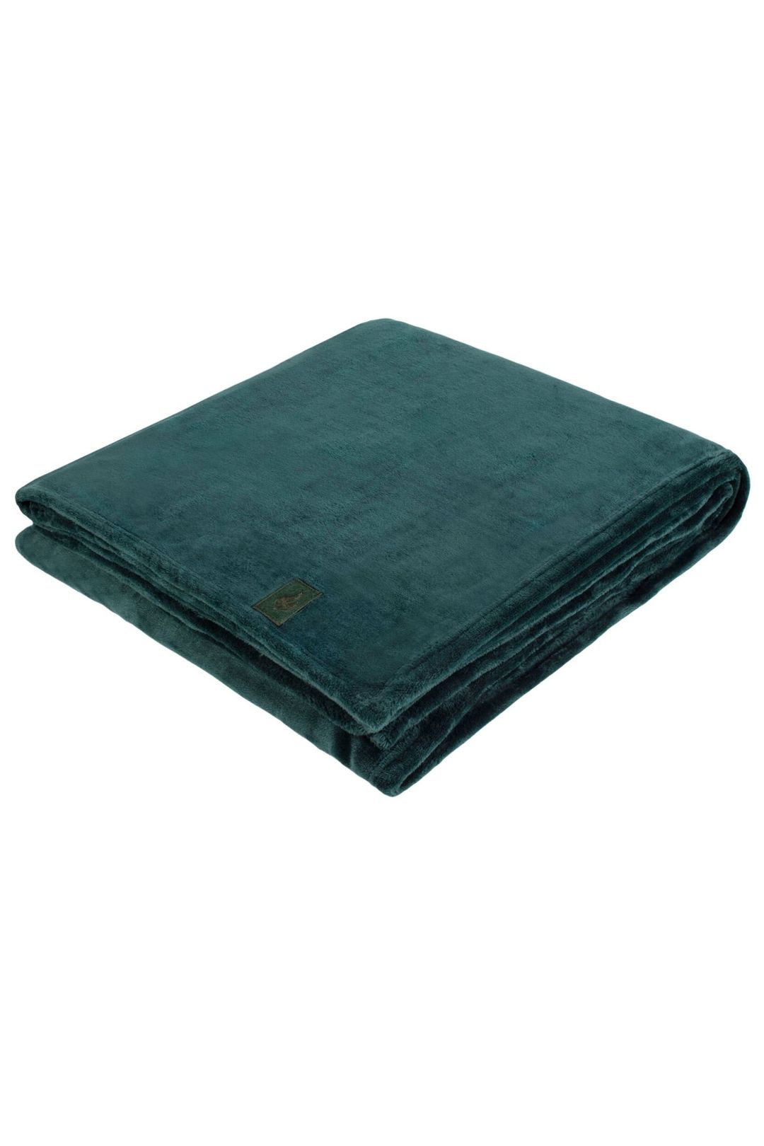 Extra Soft Warm Large Luxury Thermal Fleece Throw Blanket - 180 x 200 cm - Emerald - Image 1