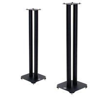80cm Atlas™ twin columned loudspeaker floor stands for loudspeakers up to 15 Kg - Black