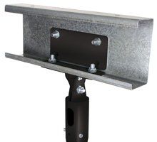 B-Tech SYSTEM 2 - Purlin Mount for Ø50mm Poles - Image 1