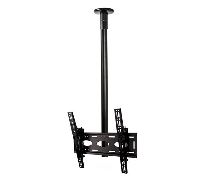B-Tech Universal Flat Screen Ceiling Mount with Tilt (VESA 400) - 3m Ø - Image 1
