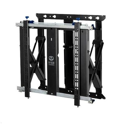 B-Tech Slimline Soft-Open Full Service Videowall Mount with Micro-Adju