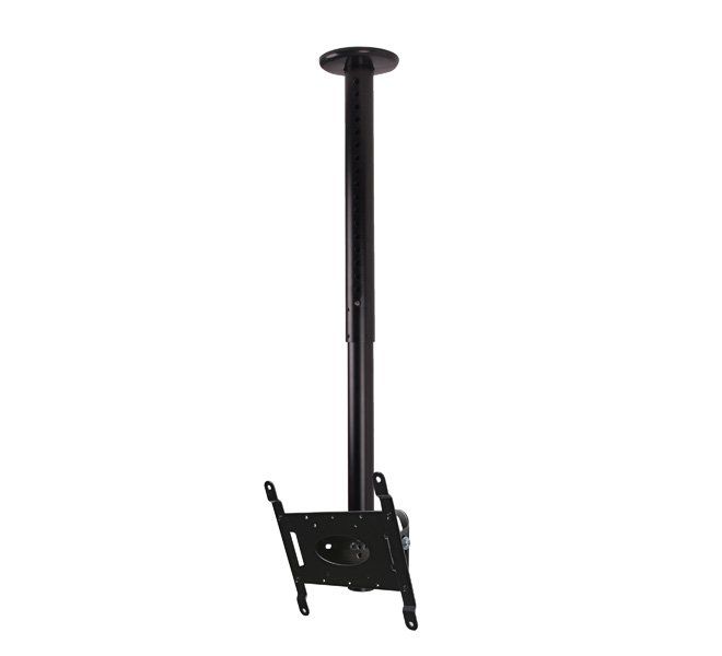 BT8420/B Telescopic Universal Flat Screen Ceiling Mount with Tilt (VESA 200 x 200) - 0.6m to 1m - Image 1