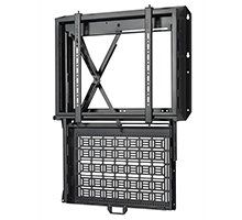 B-Tech Flat Screen Wall Mount With Pull-down AV Storage Tray (VESA 600 - Image 1
