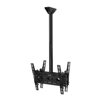B-Tech Back-to-Back Universal Flat Screen Ceiling Mount with Tilt (VES