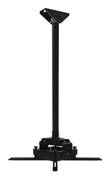 B-Tech SYSTEM 2 - Heavy Duty Projector Ceiling Mount with Micro-adjustment - 1m 50mm Pole - Thumbnail 2