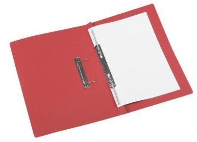 Rexel Jiffex Foolscap Transfer File Red (50)