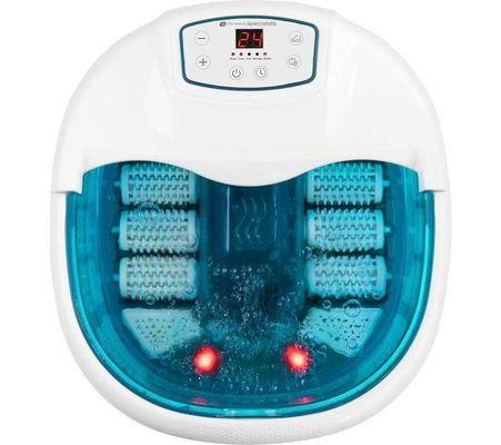 Rio Motorised Roller Foot Spa Bath & Massager in White