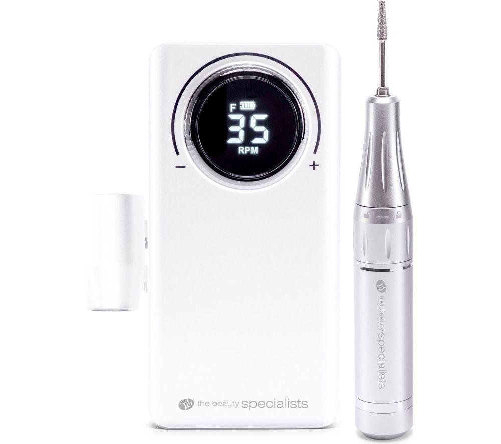 Rio Women's Professional Electric Nail File with Portable Wearer Controller in Siver - Image 1