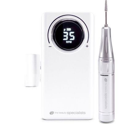 Rio Women's Professional Electric Nail File with Portable Wearer Controller in Siver