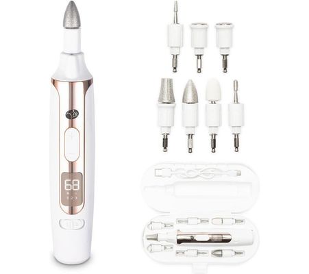 Rio Women's Precision Pro Electric Nail File in White