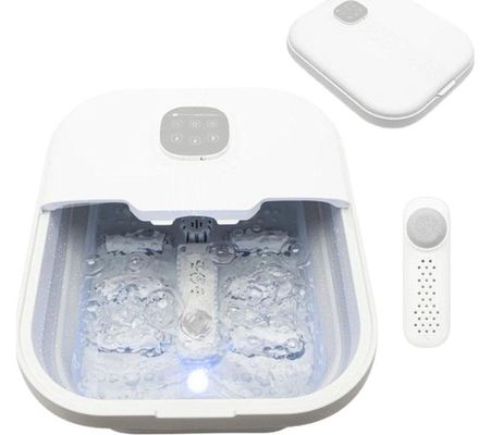 Rio Deluxe Foldaway Foot Bath Spa in White