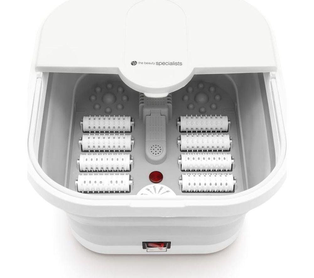 Rio Revive & Refresh Foldaway Foot Spa Bath in White - Image 1