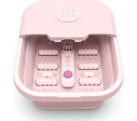Rio Women's Deluxe Foldaway Foot Bath Spa - Pink in Dusty Pink