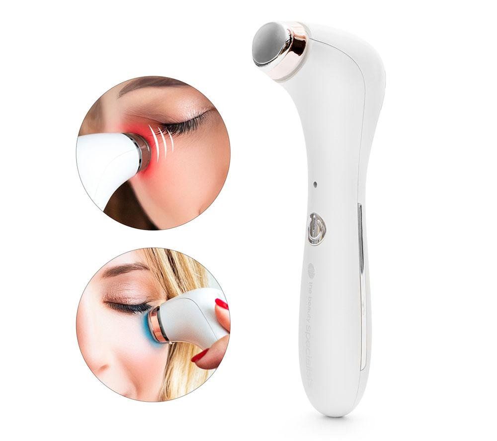 Rio Warming & Cooling Eye Massager in White - Image 1