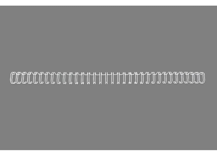 GBC Wire spines 3:1 NO5 8mm A4 - Image 1