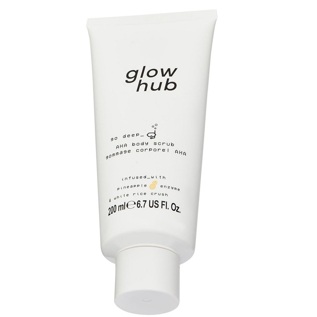Glow Hub Go Deep AHA Body Scrub 200ml - Image 1