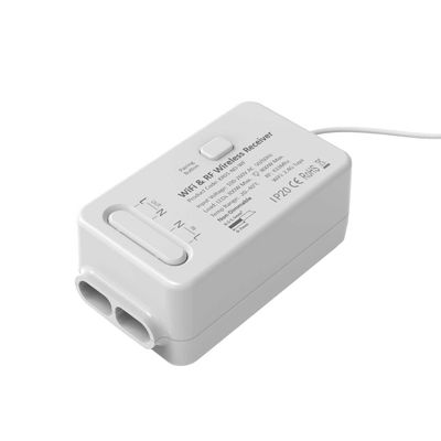 Culina 1 Channel Smart RF & Wifi Kinetic Switch White