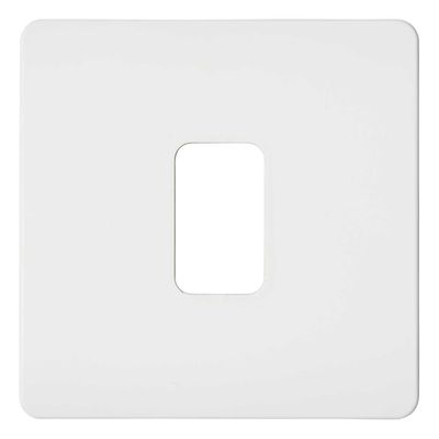 Culina 1 Gang Slimline Surround For Kinetic Switch White