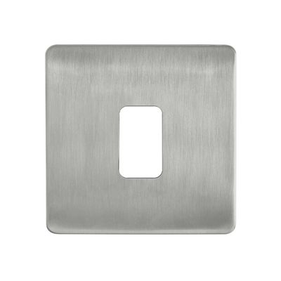 Culina Kinetic Plated 1 Gang Surround Satin Nickel