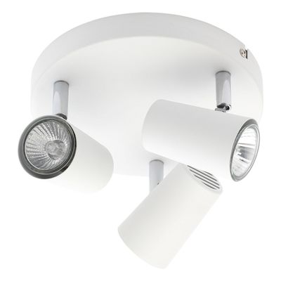 Inlight Harvey 3-Light Ceiling Spotlight White