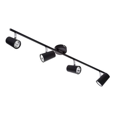Inlight Harvey 4-Light Light Bar Spotlight Black