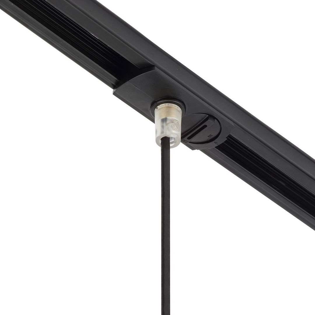 Culina TOR Track Pendant Adapter Single Circuit Track Black - Image 1