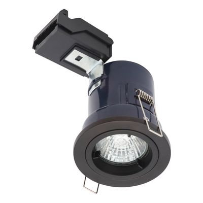Electralite Yate Fire Rated Downlight IP20 Matte Black