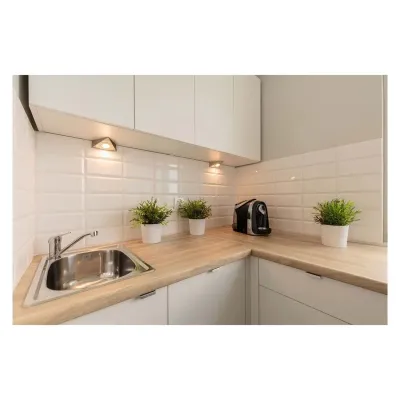 Culina Faro LED Triangular Under Cabinet Light 1.5W Tri-Colour CCT Opal in Satin Nickel - Thumbnail 2