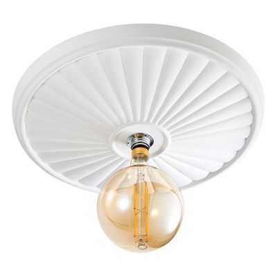 Inlight 550mm Lucena Paintable Ceiling Mount White