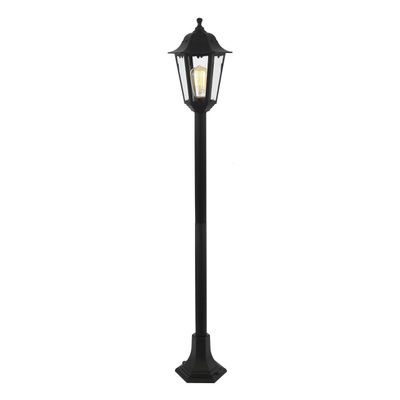 Coast Bianca 3 Height Post Lantern Black