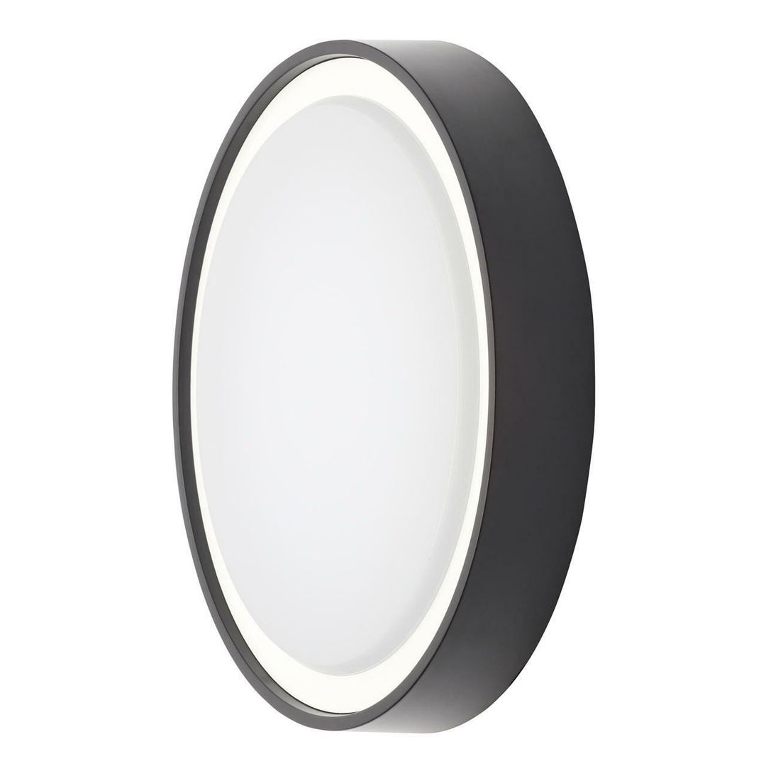 Coast Ripon 15W LED Round Bulkhead Black - Image 1