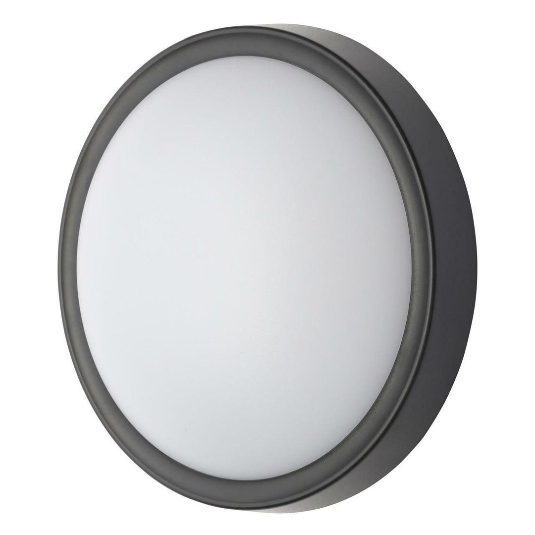 Coast Oxford 8W LED Round Bulkhead Black - Image 1